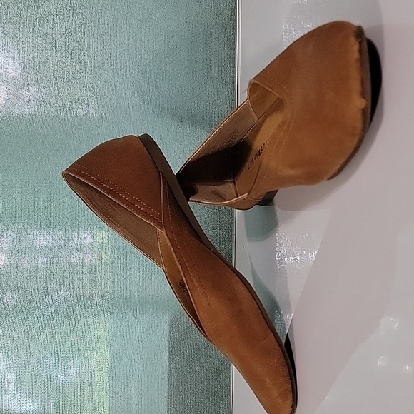 Women's Lucky Brand Alba Ballet Flats, Brown, Size 6, Pre-owned - Picture 8 of 15
